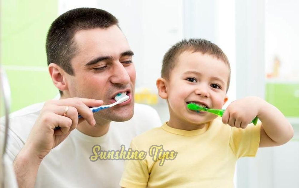 What is oral hygiene routine