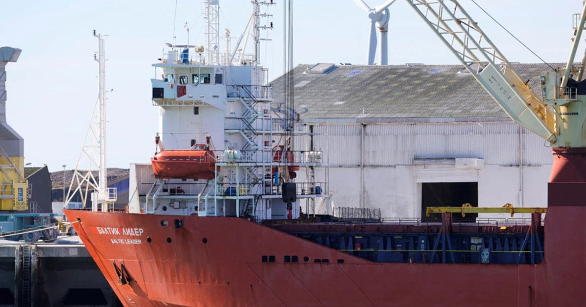 France seizes cargo ship suspected of violating sanctions against Russia