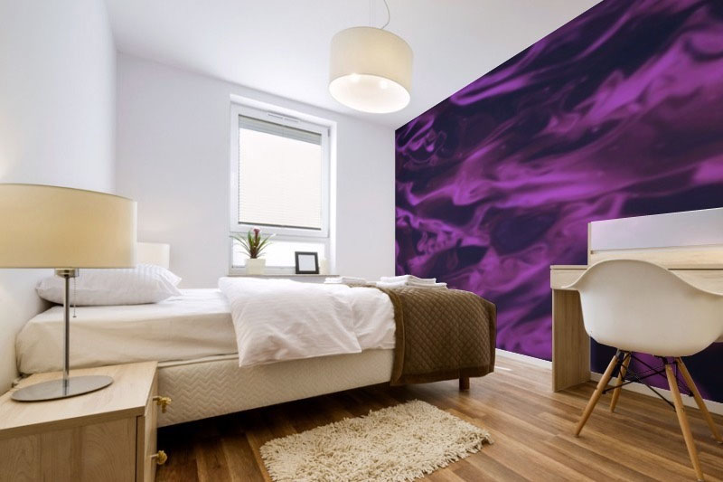 Purple Swirls bedroom